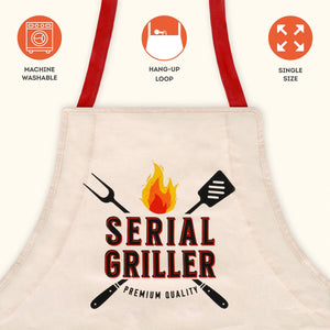 Legami - Delantal de cocina Serial Griller - Superchef
