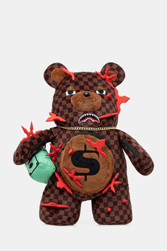 Sprayground - Mochila Sprayground в marrónо малък размер с десен 910B7109NSZ