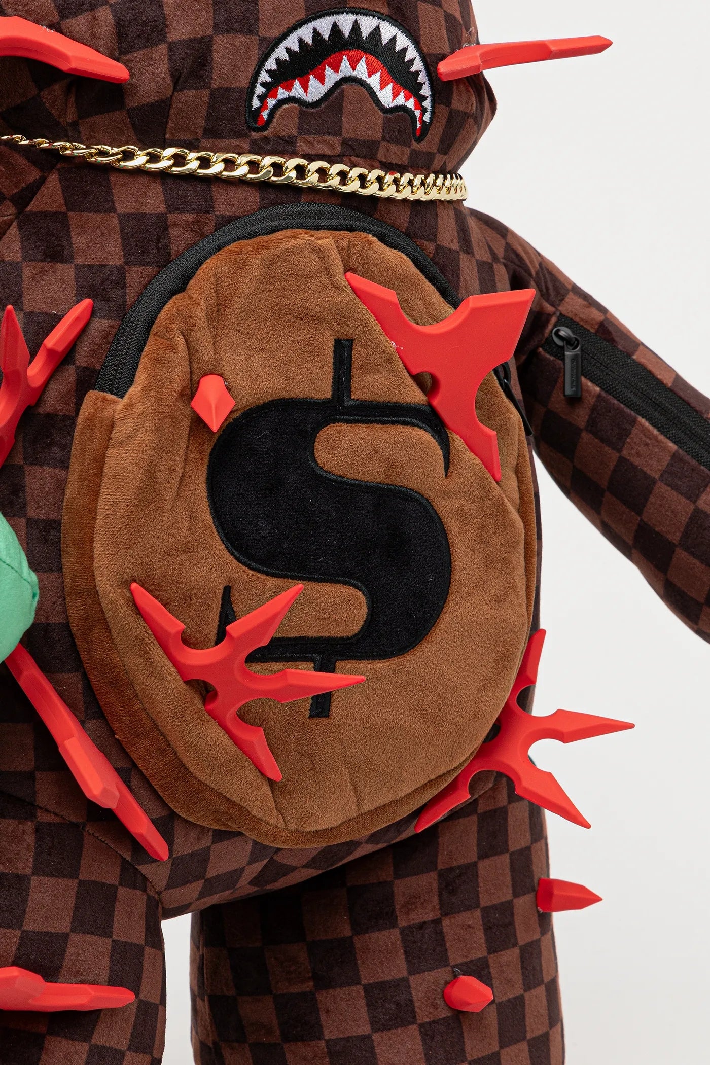Sprayground - Mochila Sprayground в marrónо малък размер с десен 910B7109NSZ