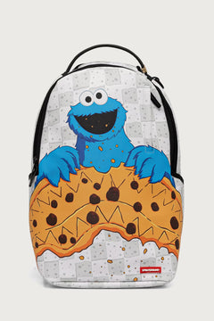 Sprayground - Mochila SESAME STREET COOKIE MONSTER Blanca 910B9124NSZ