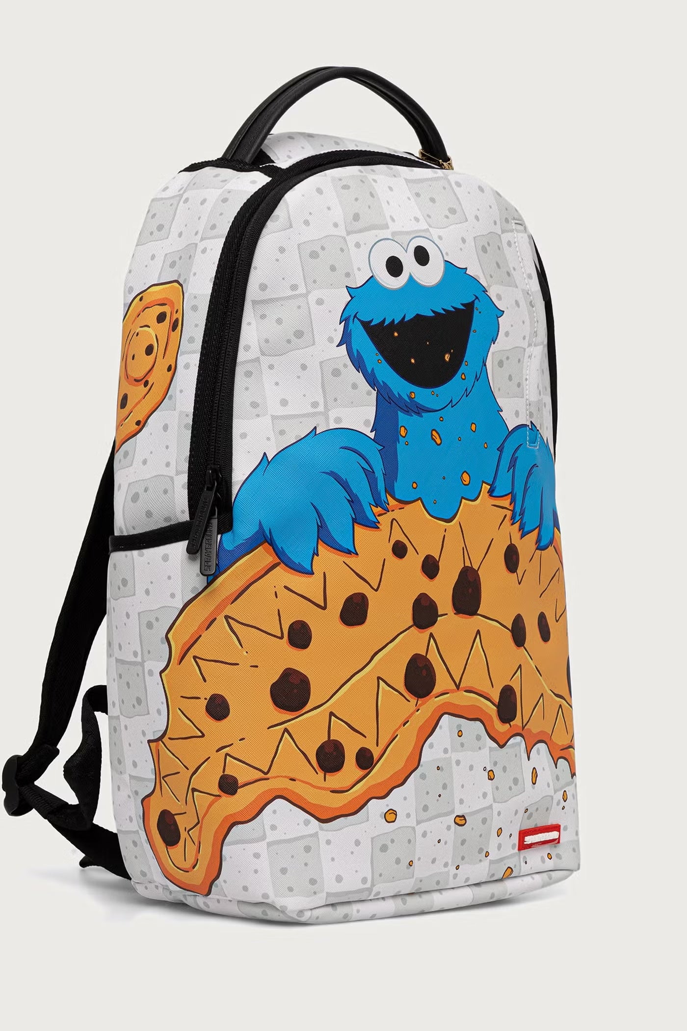 Sprayground - Mochila SESAME STREET COOKIE MONSTER Blanca 910B9124NSZ