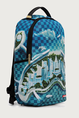 Sprayground - Mochila SHARK ISLAND Azul 910B8884NSZ