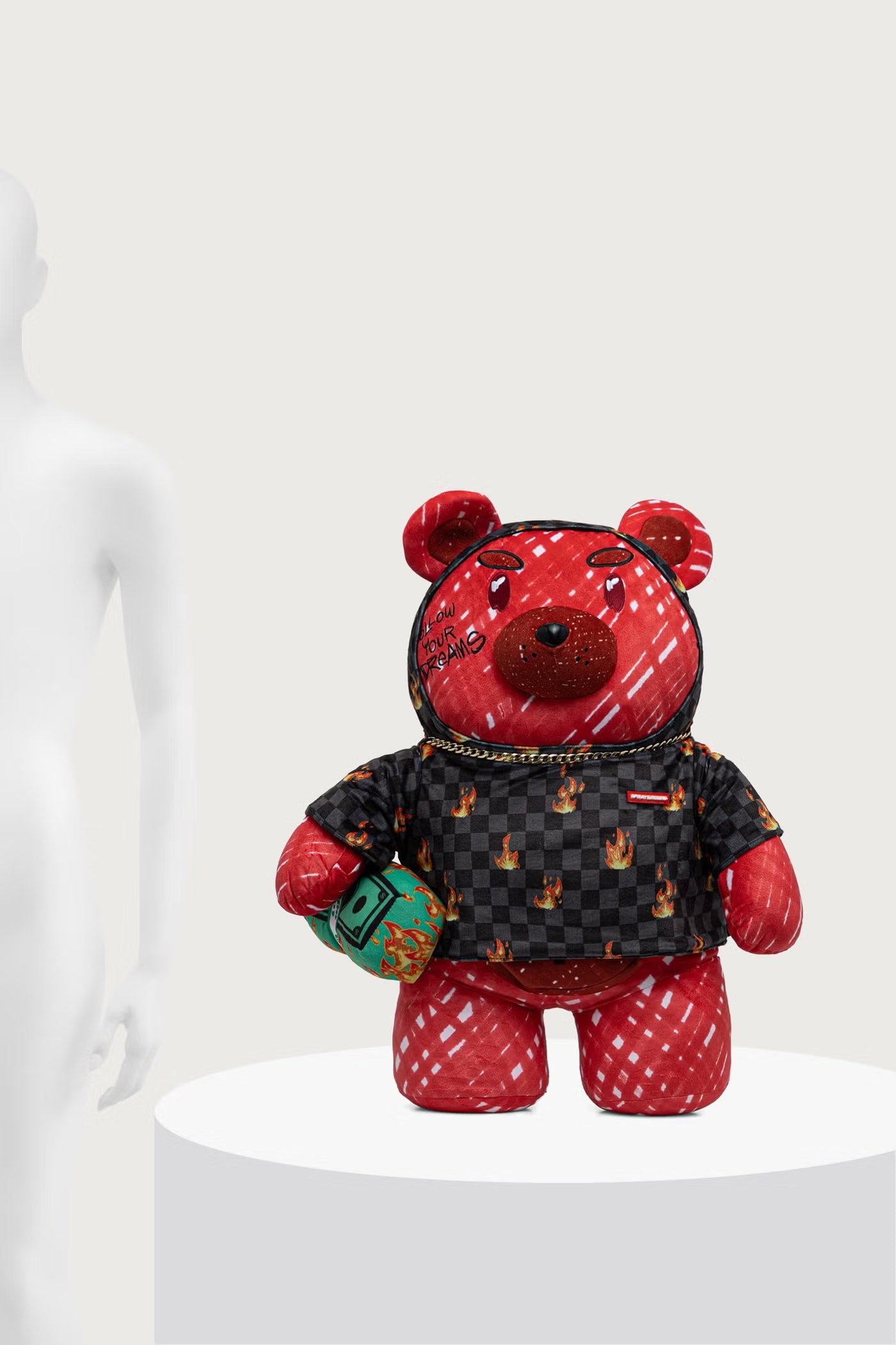 Sprayground - Mochila DIABLO MONEYBEAR Rojo 910B8696NSZ
