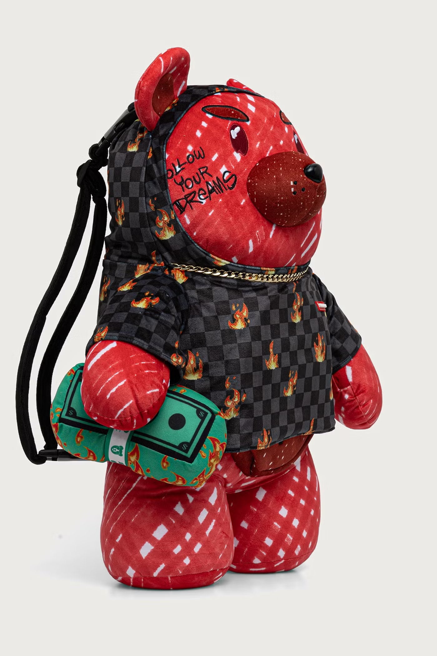 Sprayground - Mochila DIABLO MONEYBEAR Rojo 910B8696NSZ