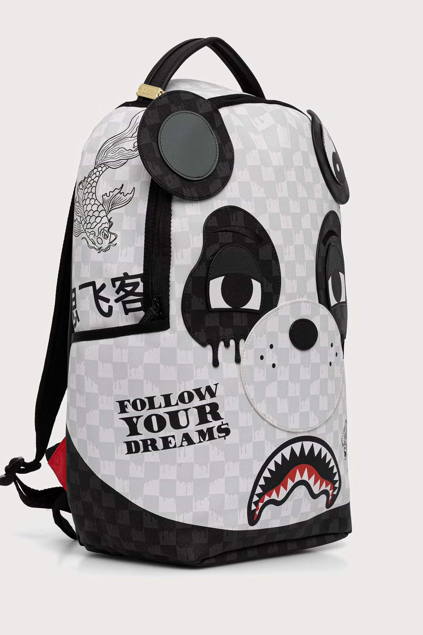 Sprayground - Mochila PANDA FACE Blanco 910B8468NSZ