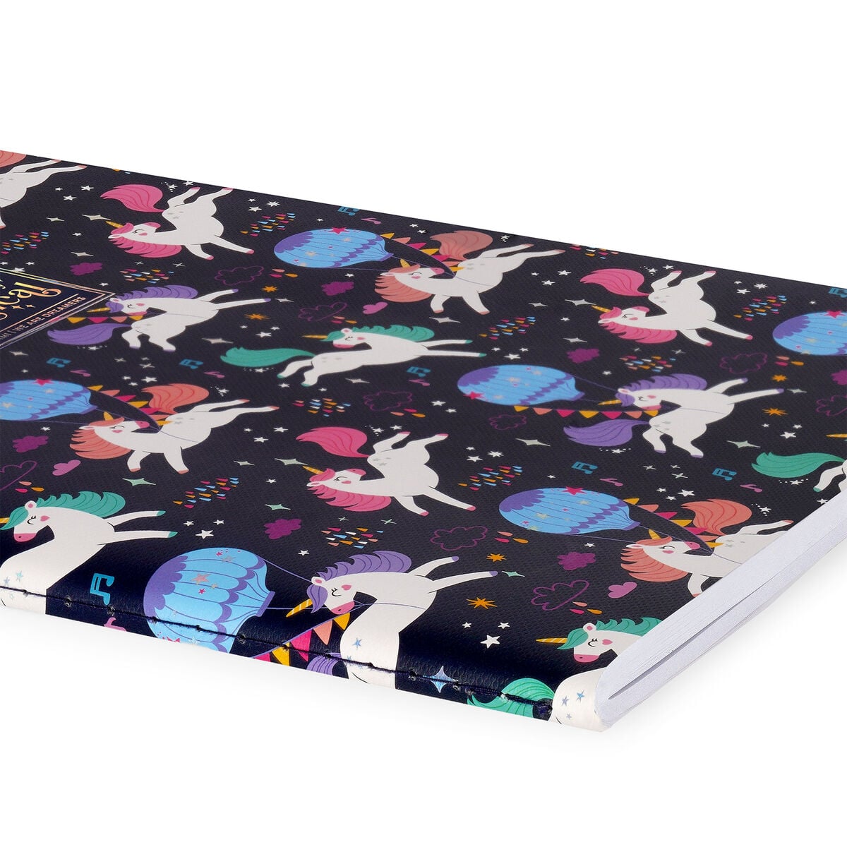 Legami - Cuaderno B5 rayado con tapa dura ilustrada - Unicornio