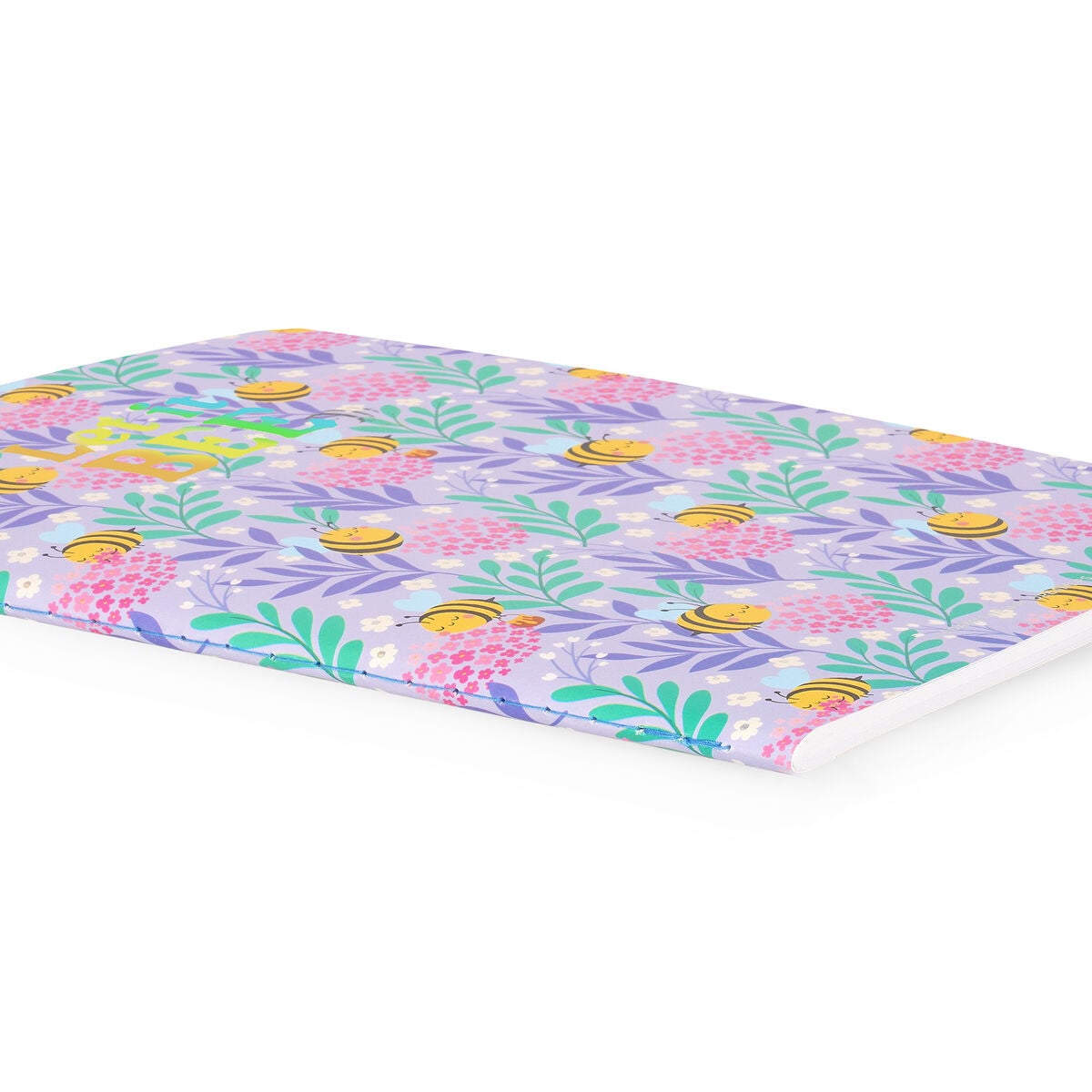 Cuaderno Legami B5 a Rayas con Cubierta Rígida Ilustrada - Abeja