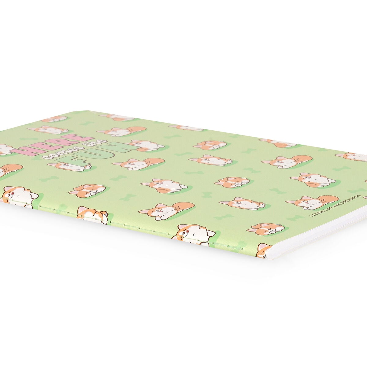 Legami - Cuaderno B5 rayado con tapa dura ilustrada - Corgi