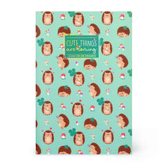 Legami - Cuaderno B5 rayado con tapa dura ilustrada - Erizo