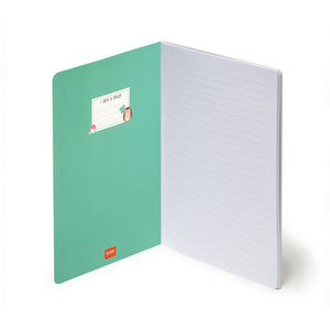 Legami - Cuaderno B5 rayado con tapa dura ilustrada - Erizo