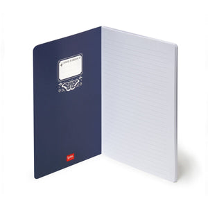 Legami - Cuaderno B5 rayado con tapa dura ilustrada - Polilla