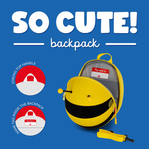 Legami - Mochila infantil con diseño de abeja - ¡Súper mona!