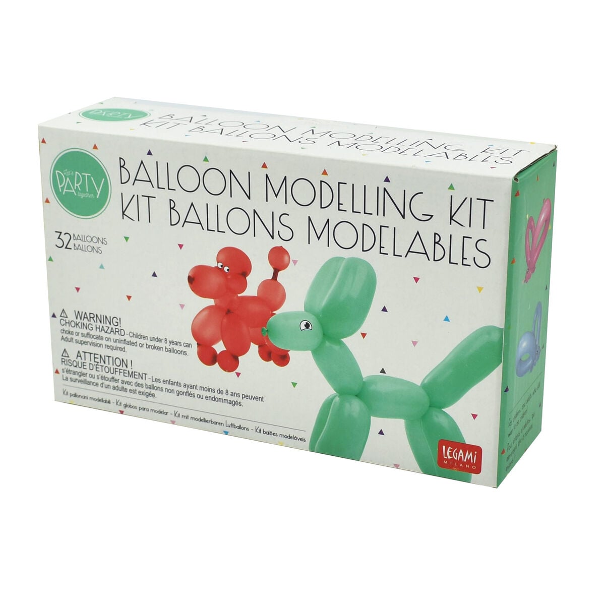 Legami - Modelado de globos - Kit de globos
