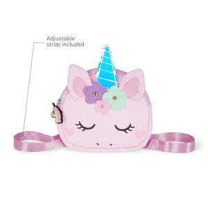 Legami - Mochila 2 en 1 Unicornio con bolsillo delantero extraíble - ¡Súper dulce!