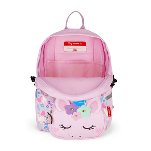 Legami - Mochila 2 en 1 Unicornio con bolsillo delantero extraíble - ¡Súper dulce!