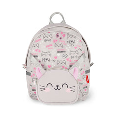 Legami - Mochila 2 en 1 Kitty con bolsillo frontal extraíble - ¡Súper mona!
