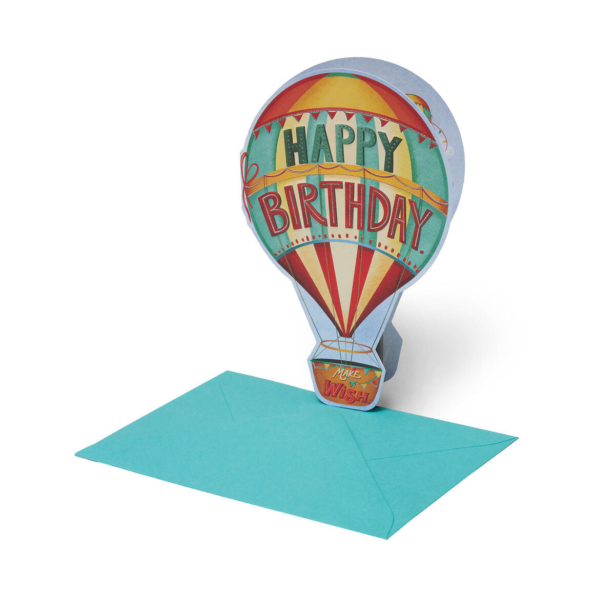 Legami - Tarjeta de Felicitación - Feliz Cumpleaños - Globo Aerostático