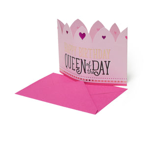 Legami - Tarjeta Felicitación 3D - Feliz Cumpleaños - Corona de Reina
