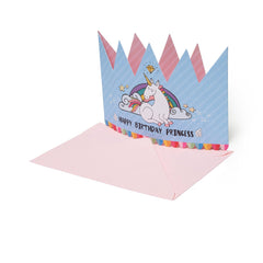 Legami - Tarjeta de Felicitación 3D - Feliz Cumpleaños - Corona de Princesa