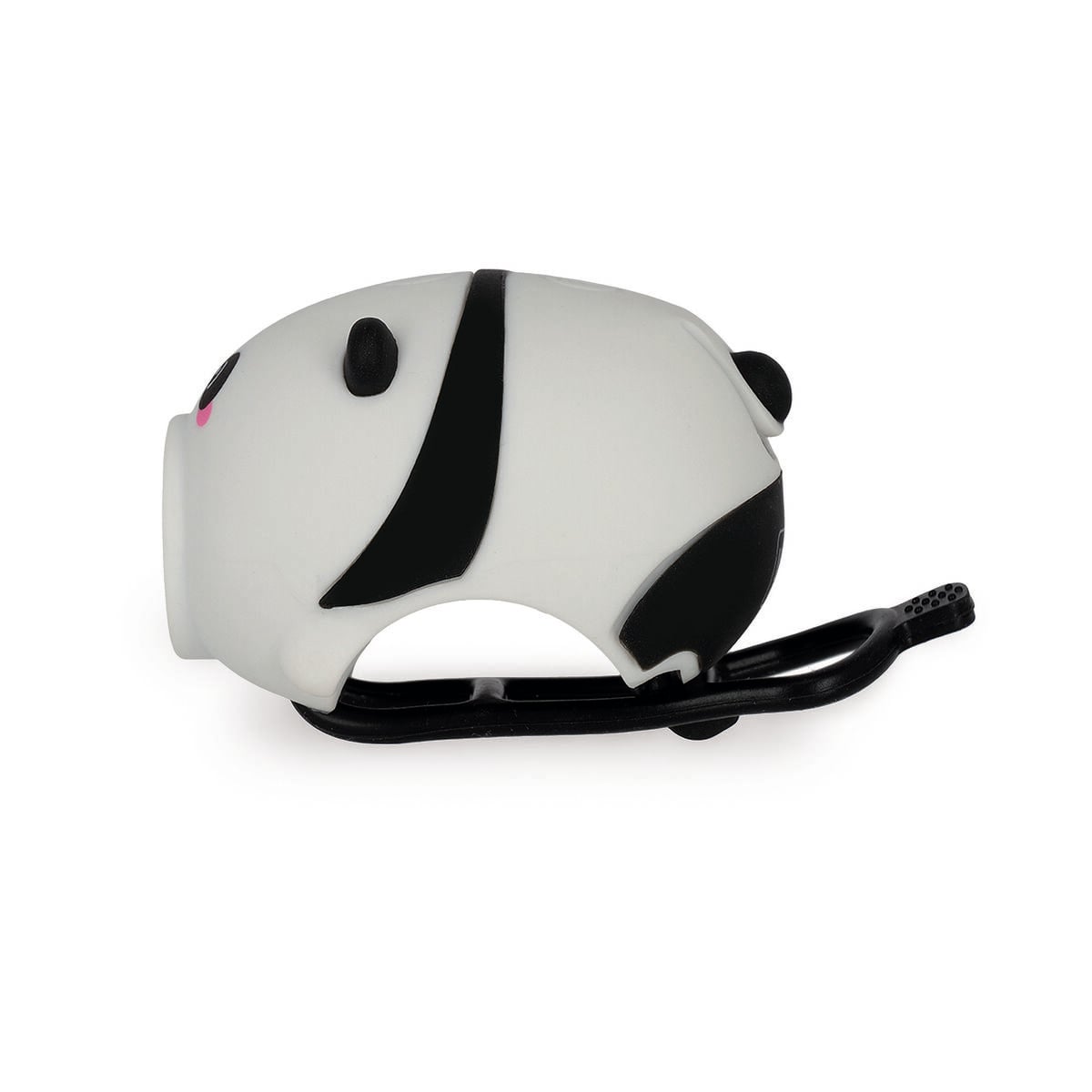 Legami - Luz delantera recargable para bicicleta con timbre - Panda - Luz delantera para bicicleta con timbre
