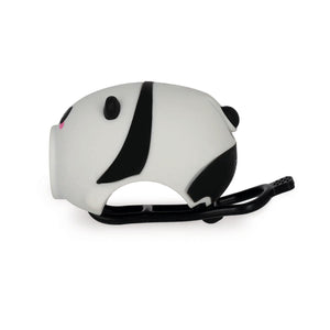 Legami - Luz delantera recargable para bicicleta con timbre - Panda - Luz delantera para bicicleta con timbre