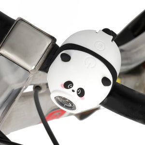 Legami - Luz delantera recargable para bicicleta con timbre - Panda - Luz delantera para bicicleta con timbre