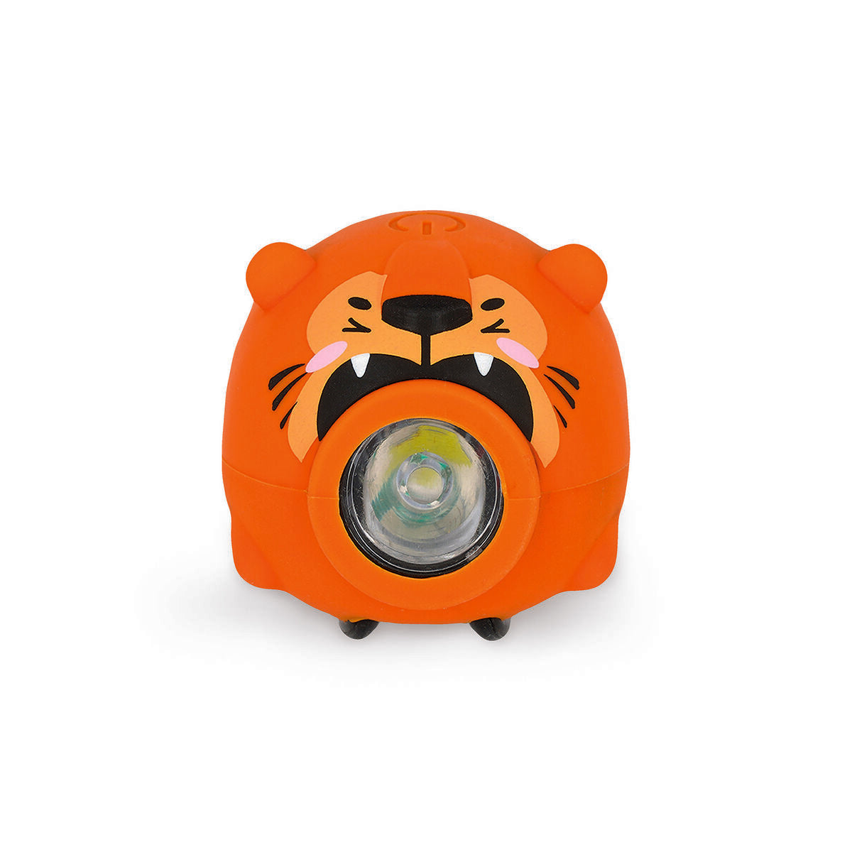 Legami - Luz delantera recargable para bicicleta con bocina - Tiger - Luz delantera para bicicleta con bocina