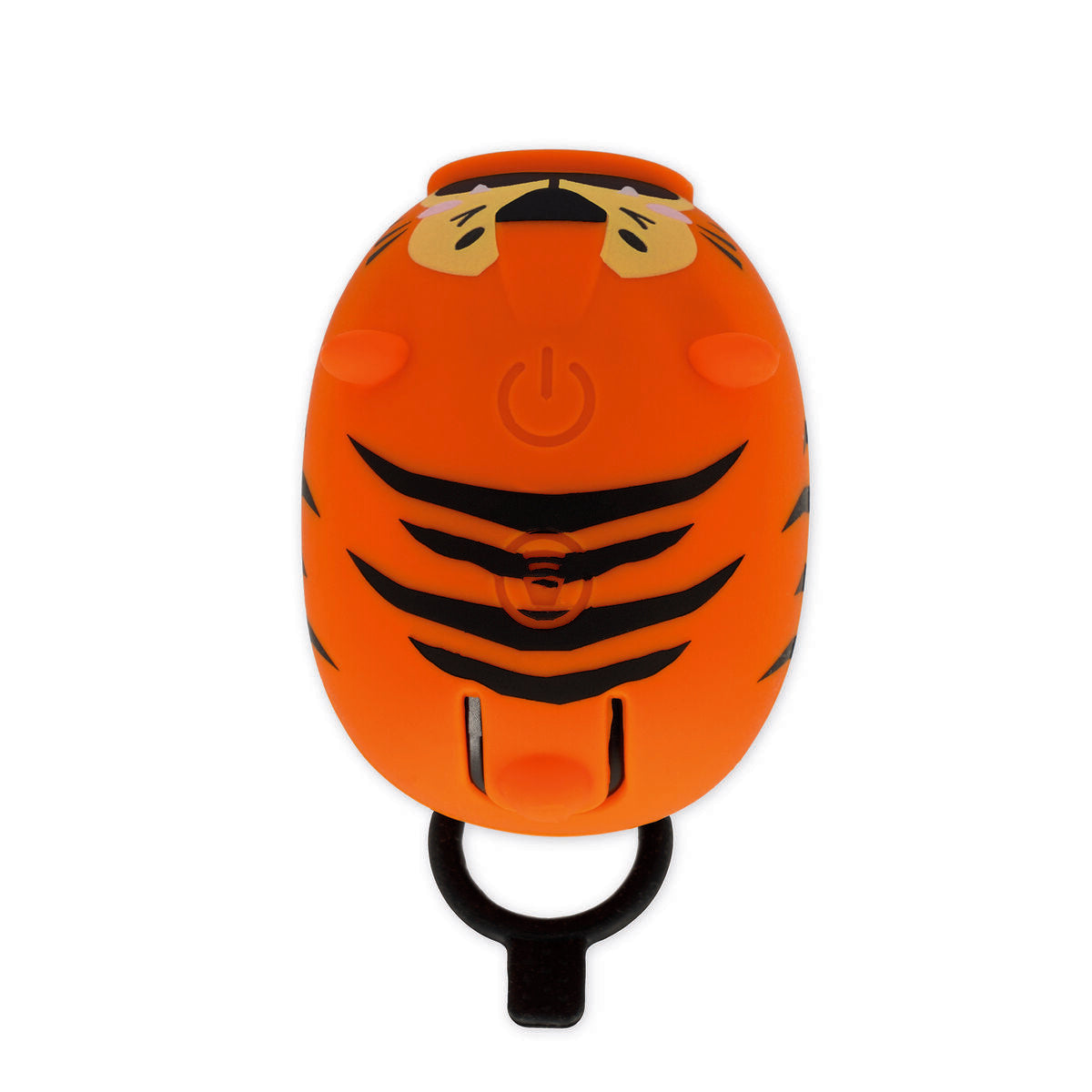 Legami - Luz delantera recargable para bicicleta con bocina - Tiger - Luz delantera para bicicleta con bocina