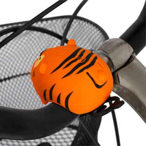 Legami - Luz delantera recargable para bicicleta con bocina - Tiger - Luz delantera para bicicleta con bocina