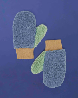 Roarsome - Polar Eldiven - Mavi/Bej
