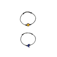 Legami - Set de 2 Pulseras - Sol y Luna