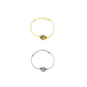 Legami - Set de 2 pulseras - Abeja