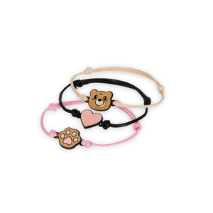 Legami - Set de 3 Pulseras - Osito