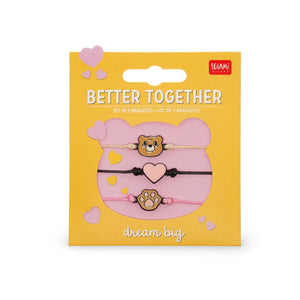 Legami - Set de 3 Pulseras - Osito