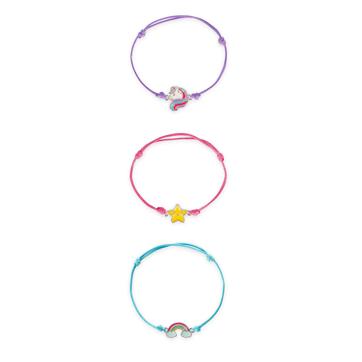 Legami - Juego de 3 pulseras - Unicornio