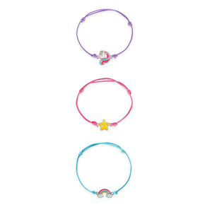 Legami - Juego de 3 pulseras - Unicornio