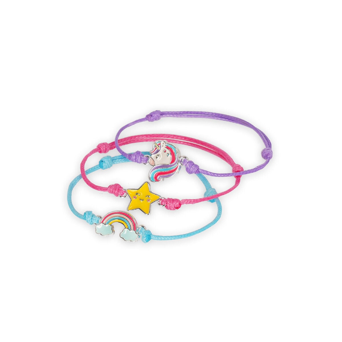 Legami - Juego de 3 pulseras - Unicornio