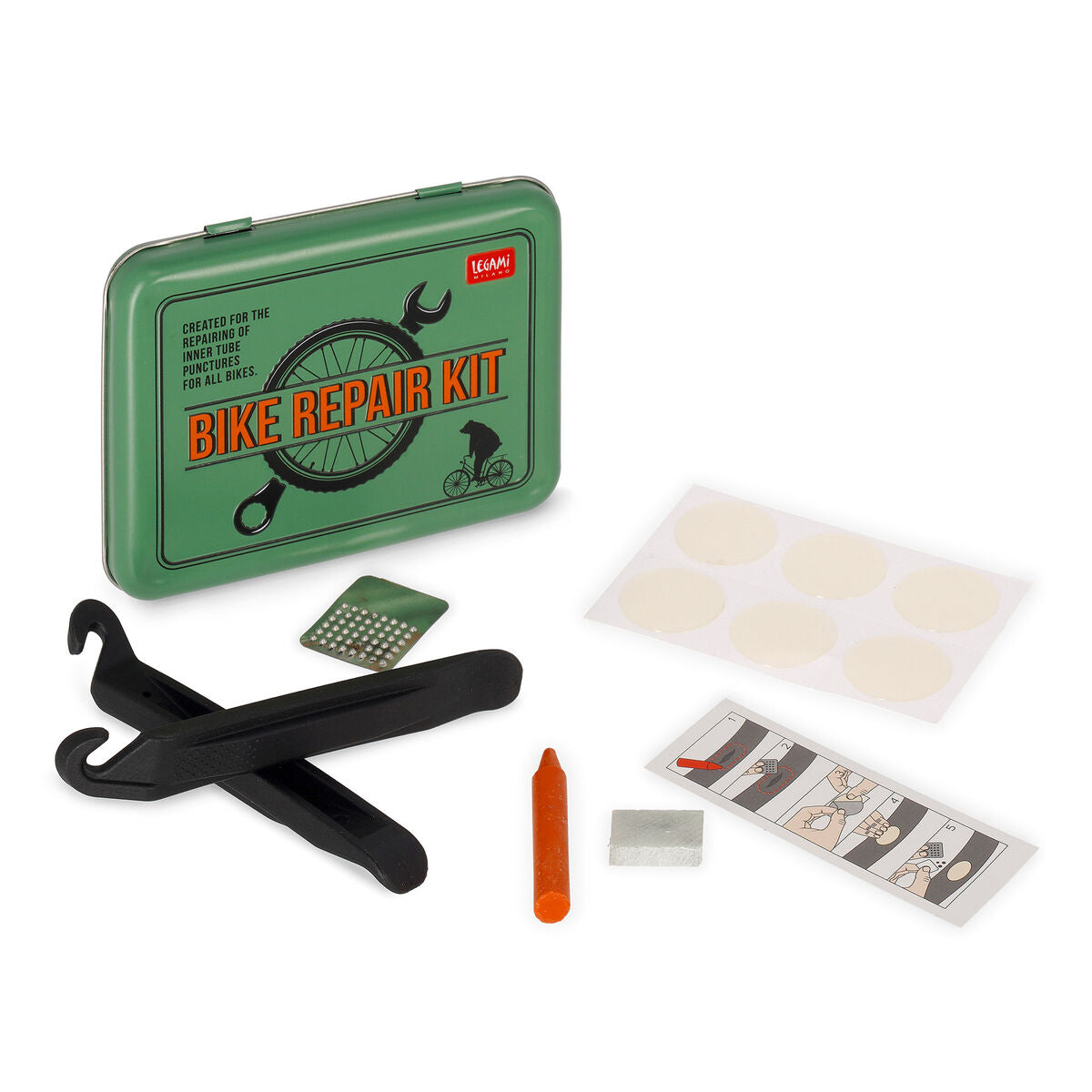 Legami - Kit de reparación de bicicletas
