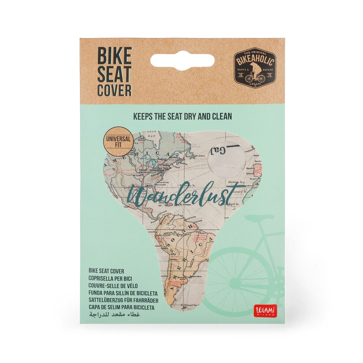 Legami - Funda para asiento de bicicleta de viaje