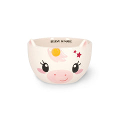 Legami - Cuenco de cerámica para cereales - Unicornio - ¡Buongiorno!
