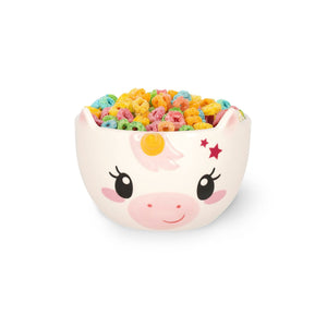 Legami - Cuenco de cerámica para cereales - Unicornio - ¡Buongiorno!