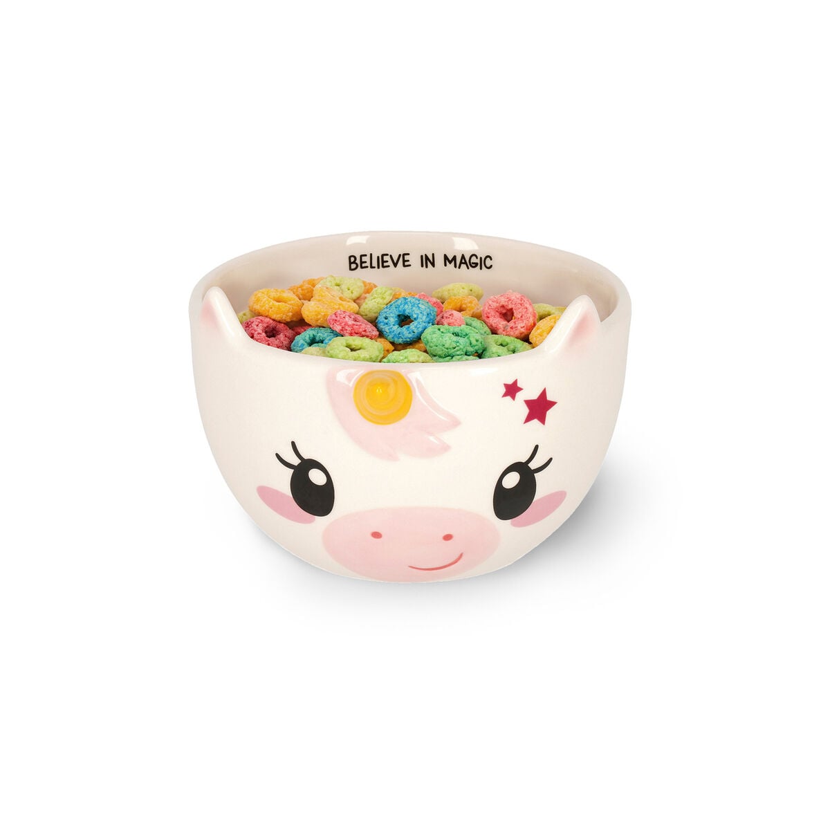 Legami - Cuenco de cerámica para cereales - Unicornio - ¡Buongiorno!
