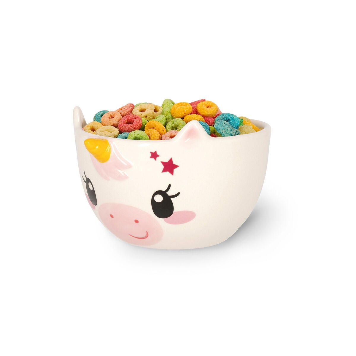 Legami - Cuenco de cerámica para cereales - Unicornio - ¡Buongiorno!