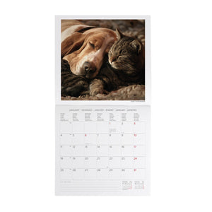 Legami - Calendario de pared Mejores Amigas 2027 - 30 x 29 cm
