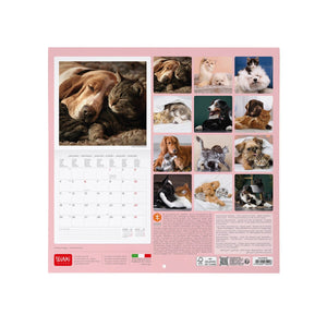 Legami - Calendario de pared Mejores Amigas 2027 - 30 x 29 cm