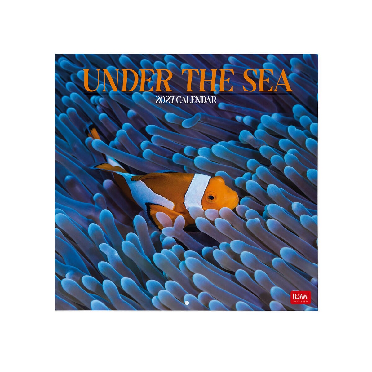 Legami - Calendario de Pared Under Sea 2027 - 30 x 29 cm