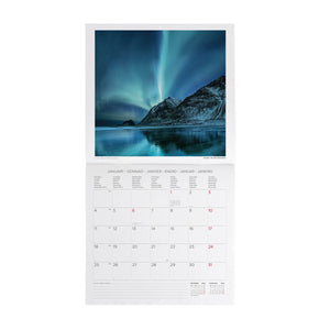 Legami - Calendario de pared Planeta Tierra 2027 - 30 x 29 cm