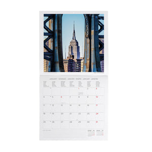 Legami - Calendario de pared Nueva York 2027 - 30 x 29 cm
