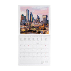 Legami - Calendario de Pared Londres 2027 - 30 x 29 cm