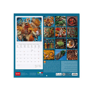 Legami - Hierbas y Especias 2027 Calendario de Pared - 30 x 29 cm